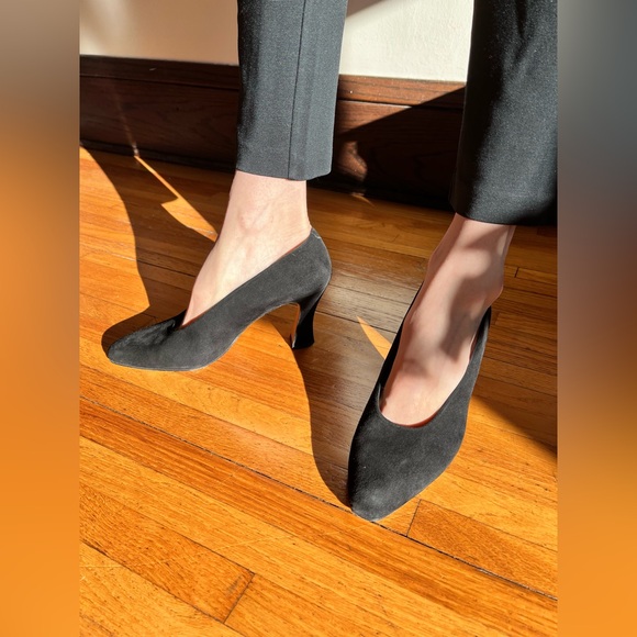 Vintage sculptural heels - Picture 2 of 10